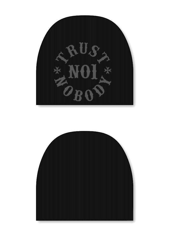 TRUST NOBODY® - Beanie Logo [inside-out]
