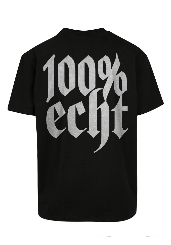TRUST NOBODY® - 100% Echt Heavy Oversize Tee [black/white]
