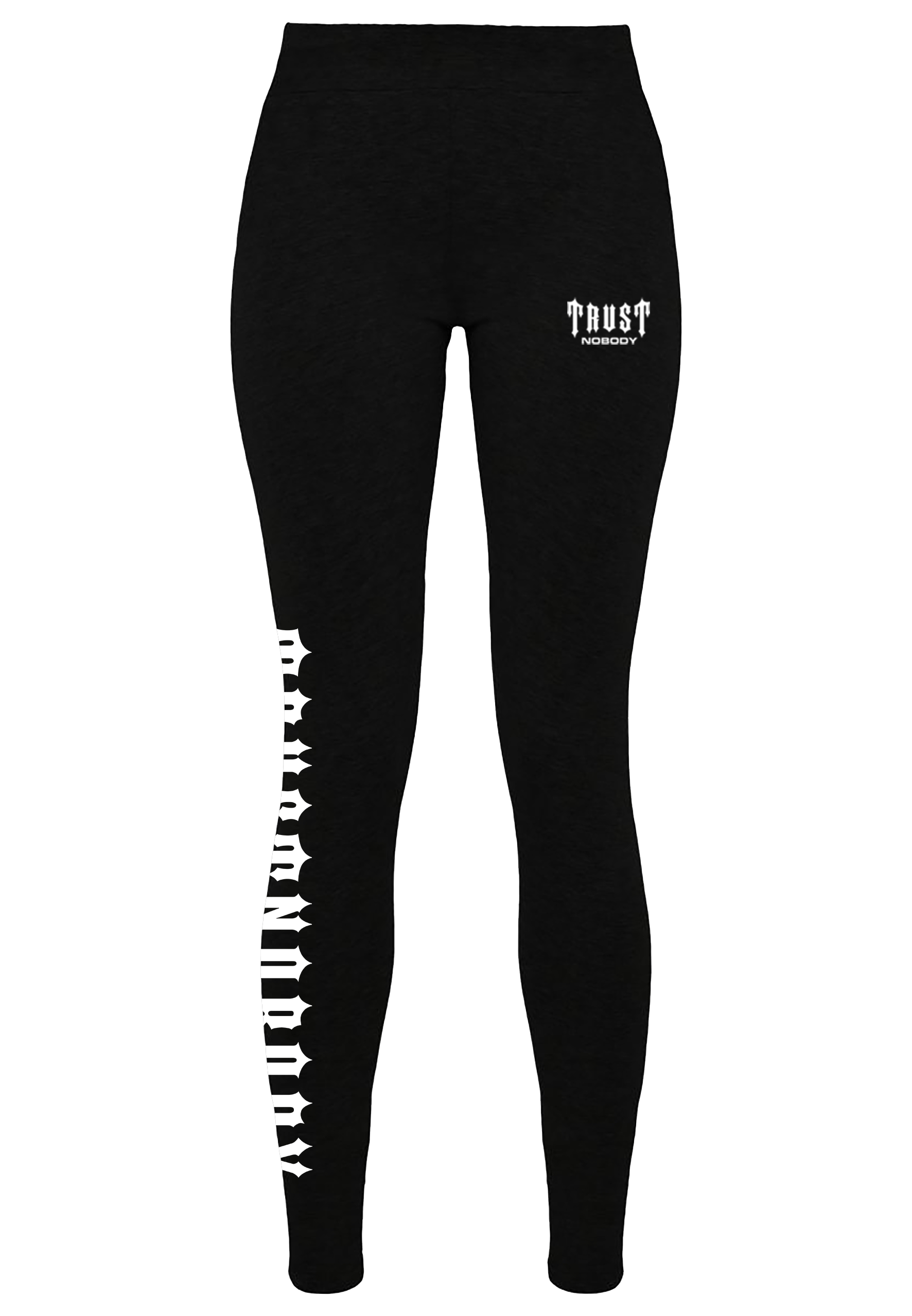 TRUST NOBODY® - Classic - Women Stretch Leggings [black/white]