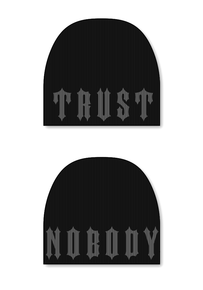 TRUST NOBODY® - Beanie Letters [inside-out]