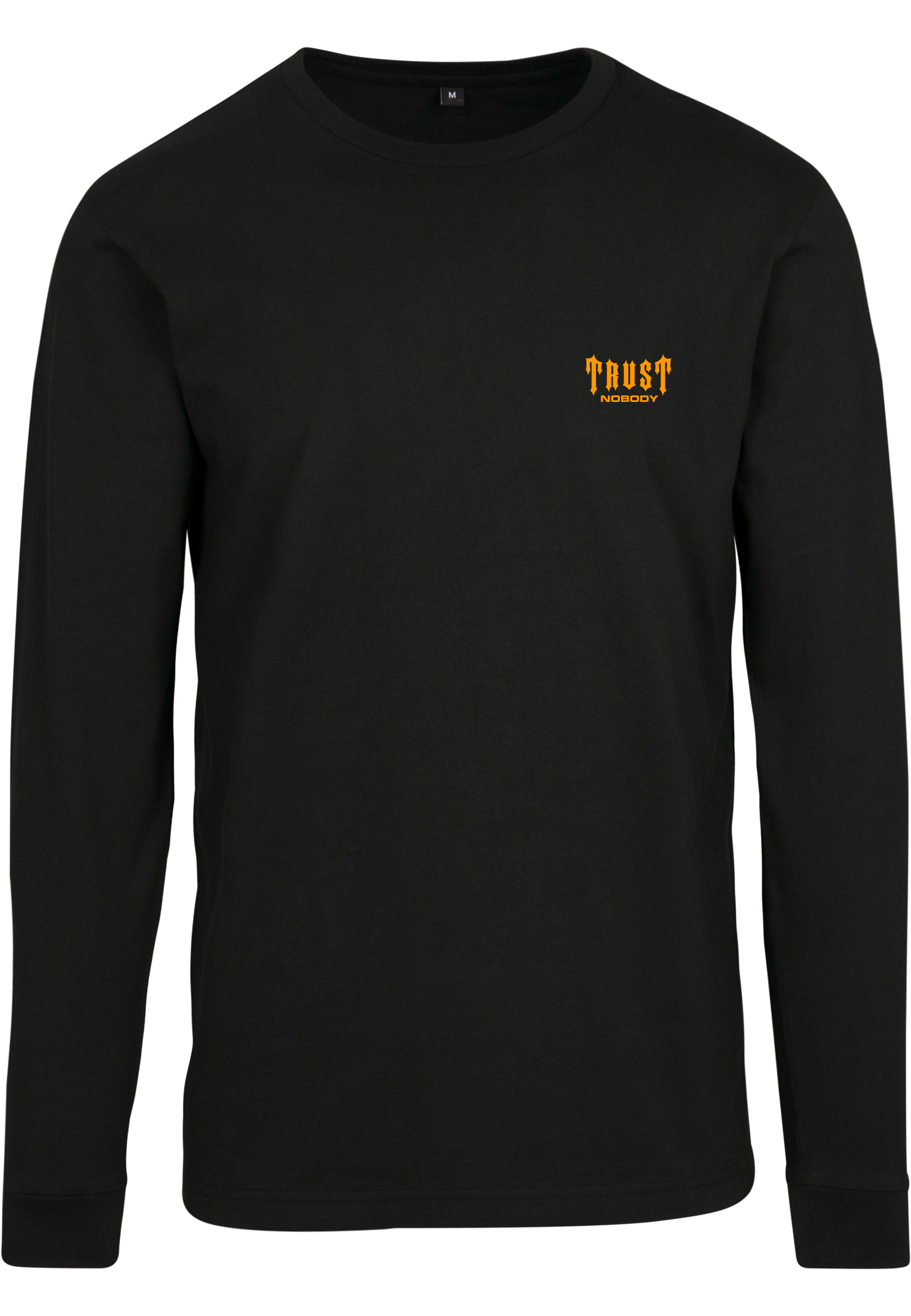 TRUST NOBODY® - oversized Longsleeve [black/orange]