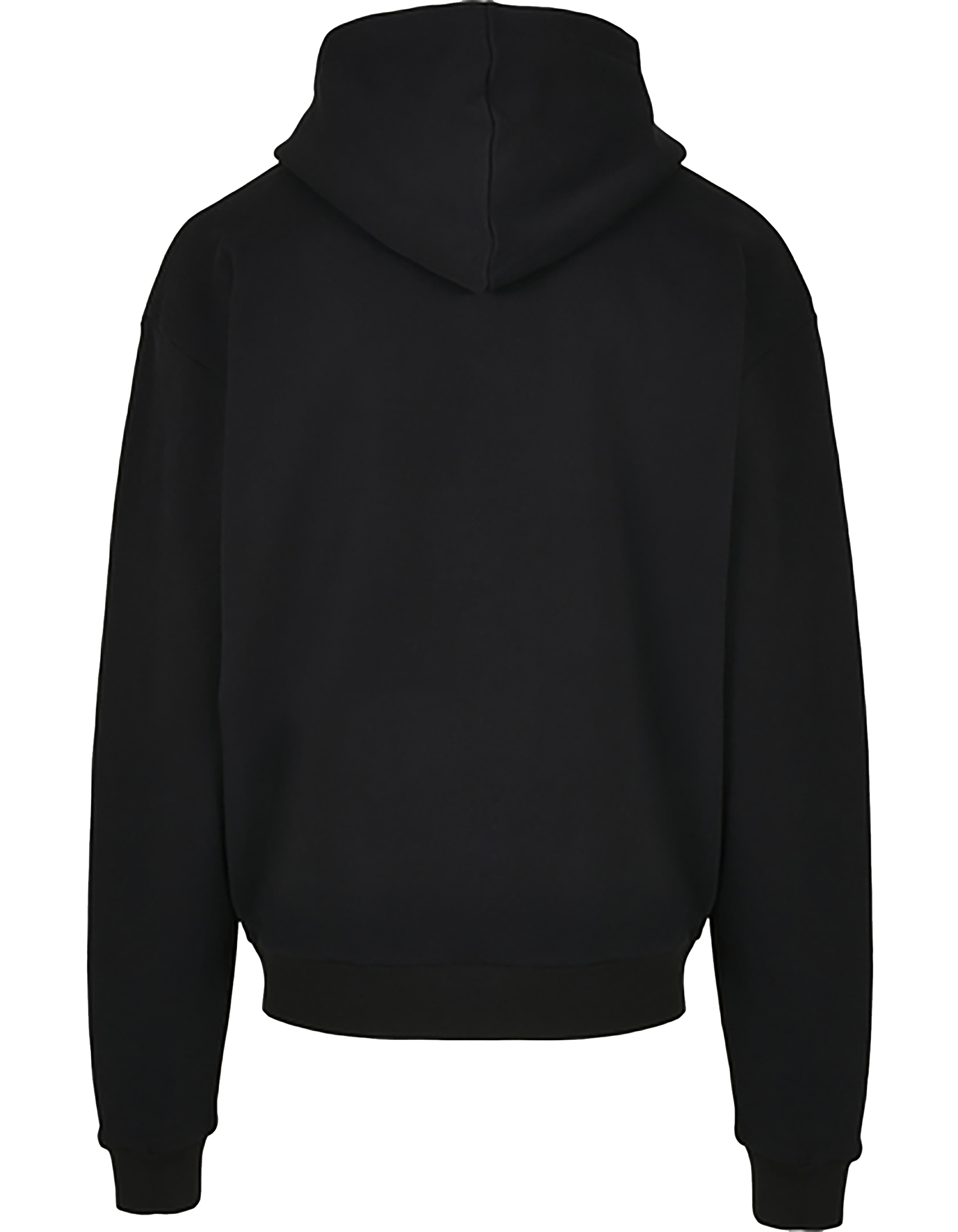 TRUST NOBODY® - GYM - Oversized Basic Hoody [black/yellow]